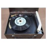 Antique "Call of the Wild" Phonograph Game Call with Record