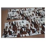 Snow Camo Jacket, Pants, and Hat