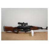 Arsenal SA93 7.62 x 39mm Bulgarian AK-Format Semi-Auto Rifle - US Eagle Scope