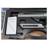 Unfired Beretta U22 Neos DLX INOX .22 LR Semi-Auto Pistol - 2 Magazines