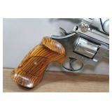 Smith & Wesson 617-6 .22LR Double-Action Stainless Steel Revolver - 8-3/8" Barrel, NcStar Scope