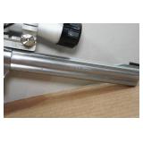 Smith & Wesson 617-6 .22LR Double-Action Stainless Steel Revolver - 8-3/8" Barrel, NcStar Scope