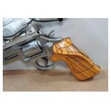 Smith & Wesson 617-6 .22LR Double-Action Stainless Steel Revolver - 8-3/8" Barrel, NcStar Scope