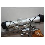 Smith & Wesson 617-6 .22LR Double-Action Stainless Steel Revolver - 8-3/8" Barrel, NcStar Scope