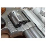 Smith & Wesson 617-6 .22LR Double-Action Stainless Steel Revolver - 8-3/8" Barrel, NcStar Scope