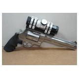 Smith & Wesson 460XVR .460 S&W Magnum Stainless Steel Revolver - 8-3/8" Barrel - Leupold Gilmore Red Dot Sight