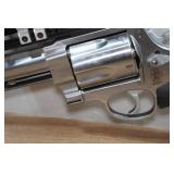 Smith & Wesson 460XVR .460 S&W Magnum Stainless Steel Revolver - 8-3/8" Barrel - Leupold Gilmore Red Dot Sight