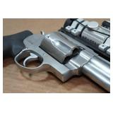 Smith & Wesson 460XVR .460 S&W Magnum Stainless Steel Revolver - 8-3/8" Barrel - Leupold Gilmore Red Dot Sight