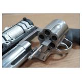 Smith & Wesson 460XVR .460 S&W Magnum Stainless Steel Revolver - 8-3/8" Barrel - Leupold Gilmore Red Dot Sight