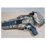 Smith & Wesson 460XVR .460 S&W Magnum Stainless Steel Revolver - 8-3/8" Barrel - Leupold Gilmore Red Dot Sight