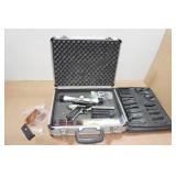 2002 Ruger Mark II Competition Target Model .22 LR Semi-Auto Pistol - 6-7/8" Tapered Barrel - NcStar Scope