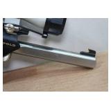 2002 Ruger Mark II Competition Target Model .22 LR Semi-Auto Pistol - 6-7/8" Tapered Barrel - NcStar Scope