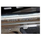 2002 Ruger Mark II Competition Target Model .22 LR Semi-Auto Pistol - 6-7/8" Tapered Barrel - NcStar Scope