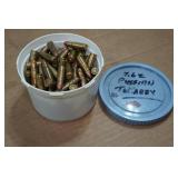 116 7.62mm Tokarev FMJ Ammo