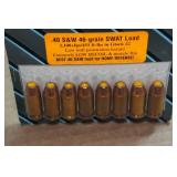 8 MagSafe .40 S&W 46 Gr SWAT Load Defense Ammo