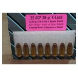 8 MagSafe .32 ACP 36 Gr X-Load Defense Ammo