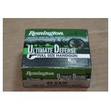 20 Remington Ultimate Defense .40 S&W 180 Gr Golden Saber BJ HP Ammo