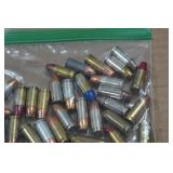 50 Loose 9mm Ammo - Synthetic Jacket, JHP, Steel Case