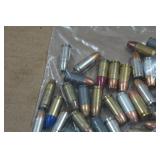 50 Loose 9mm Ammo - Synthetic Jacket, JHP, Steel Case