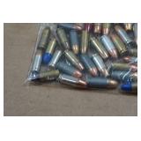 50 Loose 9mm Ammo - Synthetic Jacket, JHP, Steel Case