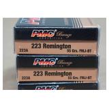 60 PMC Bronze .223 Rem 55 Gr FMJ-BT Ammo