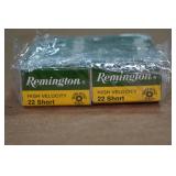 100 Remington .22 Short 29 Gr LRN Ammo