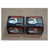 40 Wolf 7.62 x 39mm 122 Gr HP Steel Case Ammo