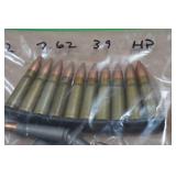 22 Loose 7.62 x 39mm HP Ammo
