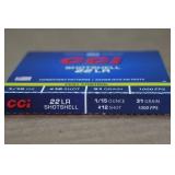 20 CCI .22 LR Shotshells