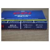 20 CCI .22 LR Shotshells