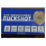 10 NSI LE Buckshot 12 Gauge 2-3/4" 00 Buck Shotshells