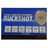 10 NSI LE Buckshot 12 Gauge 2-3/4" 00 Buck Shotshells