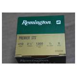 25 Remington Premier STS .410 Bore 2-1/2" 9 Shot Shotshells