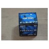25 Federal Top Gun .410 Bore 2-1/2" 9 Shot Shotshells
