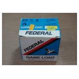 18 Federal Game Load 20 Gauge 2-3/4" 8 Shot Shotshells