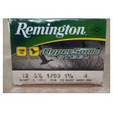 25 Remington HyperSonic 12 Gauge 3-1/2" Steel 4 Shot Shotshells