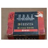 21 Federal Ultra-Shok 12 Gauge 3-1/2" Steel 2 Shot Shotshells