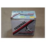 25 Federal 12 Gauge 2-3/4" Magnum Copper Plated Steel BB Shot Shotshells