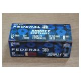 10 Federal Shorty 12 Gauge 1-3/4" 8 Shot Shotshells