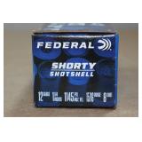 10 Federal Shorty 12 Gauge 1-3/4" 8 Shot Shotshells