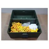 Assortment of 20 Gauge Shotshells in Plastic Case