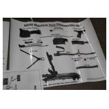 Military Weapon Disassembly Mats