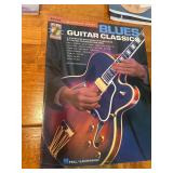 Lot of 4- Blues Guitar Tablature Learning Books with CDs
