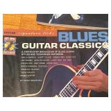 Lot of 4- Blues Guitar Tablature Learning Books with CDs