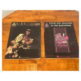 Lot of 2- Stevie Ray Vaughan Guitar Tablature Books