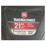 YardMachines 21 140cc Lawn Mower Model 11A-A1S5700