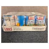 12 Cans Of Halved Peaches