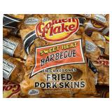 Box Of Golden Flake Bbq Pork Skins