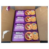 12 Boxes Of Miltons Multi-Grain Crackers