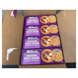 12 Boxes Of Miltons Multi-Grain Crackers
